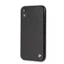 BMW Apple iPhone XR Signature custodia rigida in vero carbonio nero