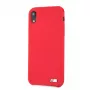 BMW Apple iPhone XR custodia rigida in silicone rosso