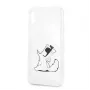 Karl Lagerfeld Apple iPhone XR Fun Choupette No Rope custodia rigida trasparente