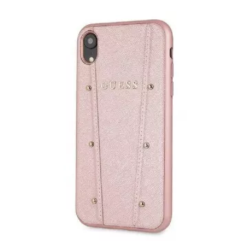 Guess Kaia custodia rigida per iPhone XR - oro rosa