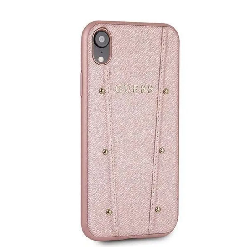 Guess Kaia custodia rigida per iPhone XR - oro rosa