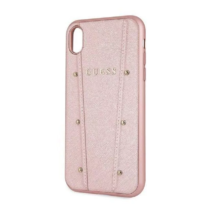 Guess Kaia custodia rigida per iPhone XR - oro rosa