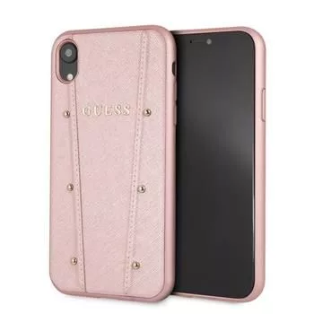 Guess Kaia custodia rigida per iPhone XR - oro rosa