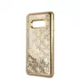 Guess Samsung Galaxy S10e Glitter 4G Peony custodia rigida oro