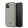 Mercedes-Benz Apple iPhone 11 Pro custodia in silicone liquido grigio