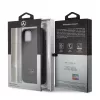 Mercedes-Benz Apple iPhone 11 Pro custodia rigida in pelle Perforation nero