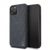 Mercedes-Benz Apple iPhone 11 Pro custodia in vera pelle Quilted blu