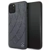 Mercedes-Benz Apple iPhone 11 Pro Max custodia posteriore in vera pelle Quilted blu