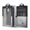 Mercedes-Benz Apple iPhone 11 Pro Max custodia posteriore in vera pelle Quilted blu