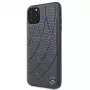 Mercedes-Benz Apple iPhone 11 Pro Max custodia posteriore in vera pelle Quilted blu