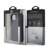 Mercedes-Benz Apple iPhone 11 custodia in vera pelle Quilted blu