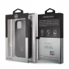 Mercedes-Benz Apple iPhone 11 Pro custodia rigida in pelle Carbon nero