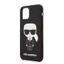 Karl Lagerfeld Apple iPhone 11 Pro Iconic custodia in silicone nero