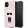 Karl Lagerfeld Apple iPhone 11 Pro Max Silicone Fullbody Ikonic rosa
