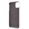 Karl Lagerfeld Apple iPhone 11 Pro Max Silicone Fullbody Ikonic rosa