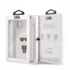 Karl Lagerfeld Apple iPhone 11 Pro Max Silicone Fullbody Ikonic rosa