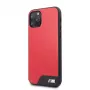 BMW Hardcase in PU pelle liscia rosso per Apple iPhone 11 Pro