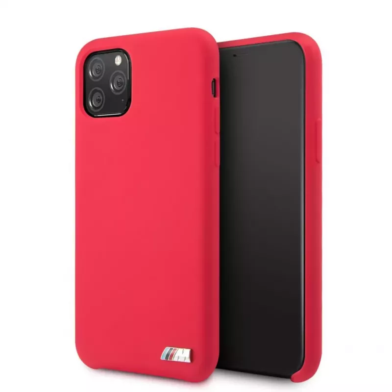 BMW Hardcase in silicone rosso per Apple iPhone 11 Pro