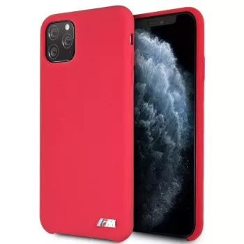 BMW Hardcase in silicone rosso per Apple iPhone 11 Pro Max