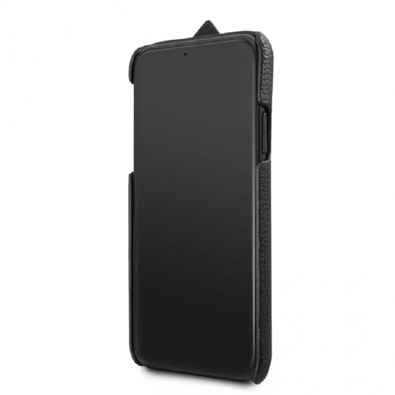 Karl Lagerfeld Apple iPhone 11 Pro Custodia con Tracolla Nero