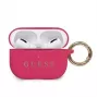 Guess Custodia in silicone fucsia per AirPods Pro