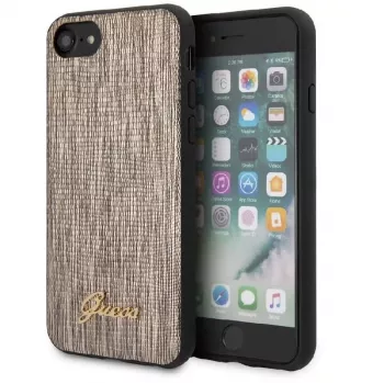Guess Apple iPhone 7/8/SE2020 Custodia Lizard Oro