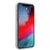 Guess iPhone 12/12 Pro Custodia PC/TPU Denim Triangle Azzurro