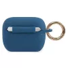 Guess Custodia in silicone blu per AirPods Pro