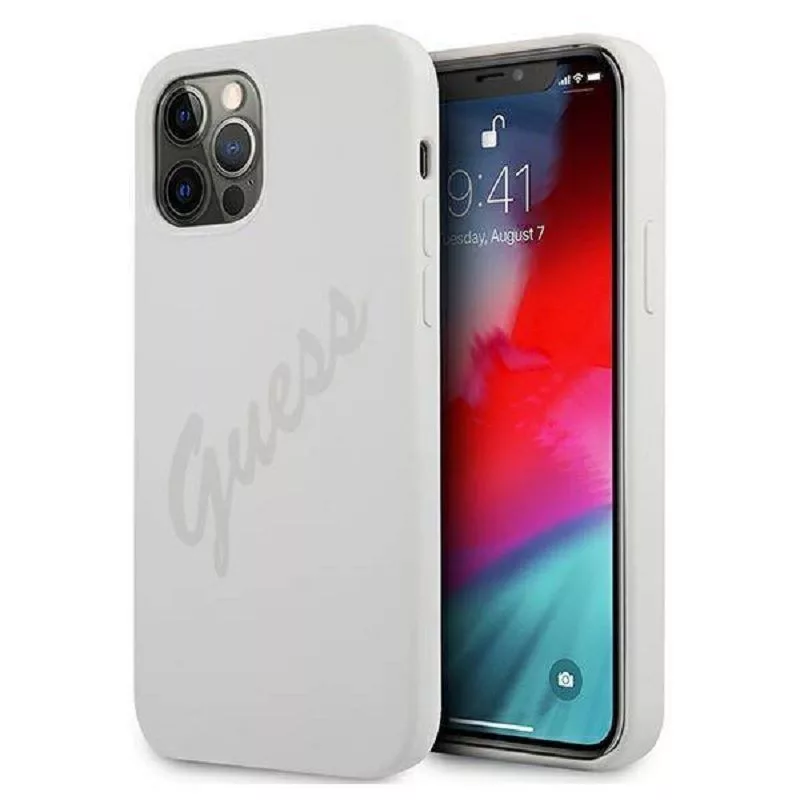 Guess Custodia Vintage crema per Apple iPhone 12/12 Pro 6.1