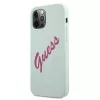 Guess Apple iPhone 12 Pro Max 6,7 inch Cover Fuschia blu