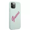 Guess Apple iPhone 12 Pro Max 6,7 inch Cover Fuschia blu
