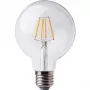 LEDURO lampadina LED G95 7 W 806 lm E27 3000K bianco caldo