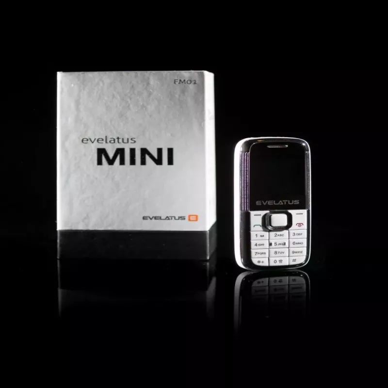 Evelatus Mini DS (EM01) altoparlante Bluetooth portatile bianco