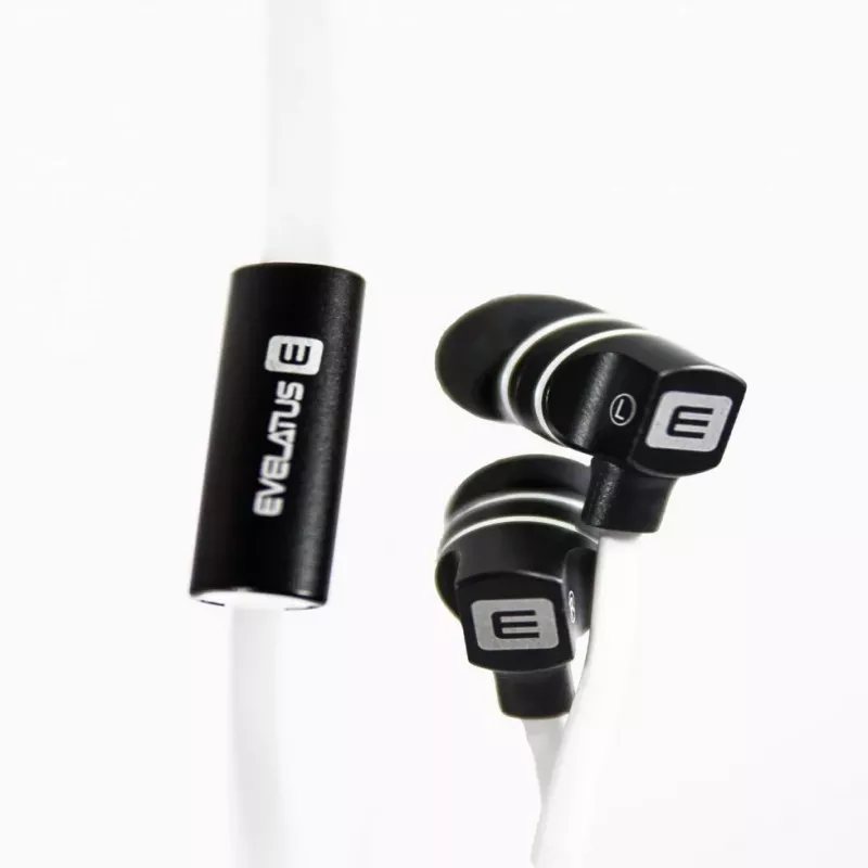 Evelatus auricolare universale vivavoce EEP01 con microfono nero