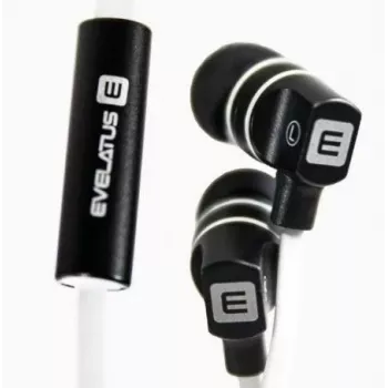 Evelatus auricolare universale vivavoce EEP01 con microfono nero