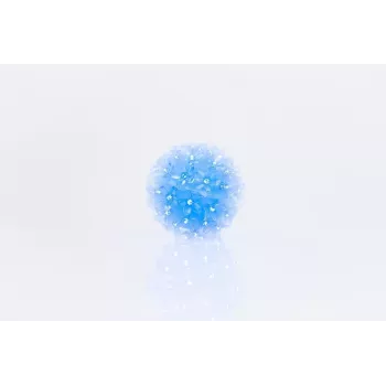 iLike Bumba ar puķēm RS-208 50LED D-11cm blu