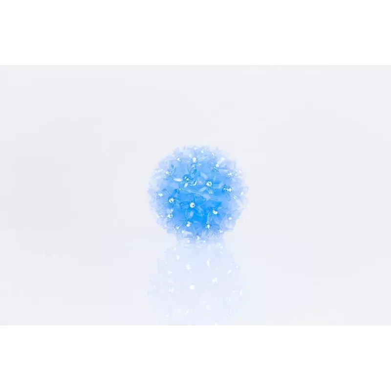 iLike Bumba ar puķēm RS-208 50LED D-11cm blu