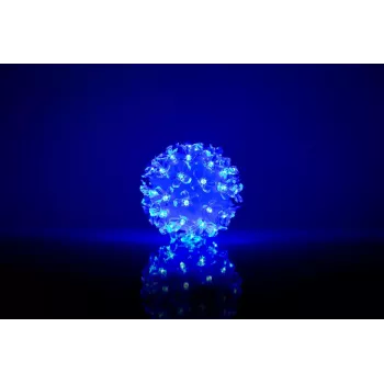 iLike Bumba ar puķēm RS-208 50LED D-11cm blu