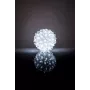 RS-208 sfera LED con fiori 50 LED bianco 11 cm