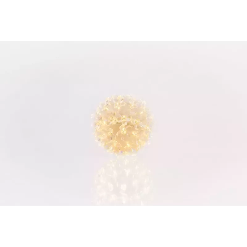 ILIKE Bumba ar puķēm RS-208 50LED D-11cm bianco caldo sfera luminosa LED decorativa