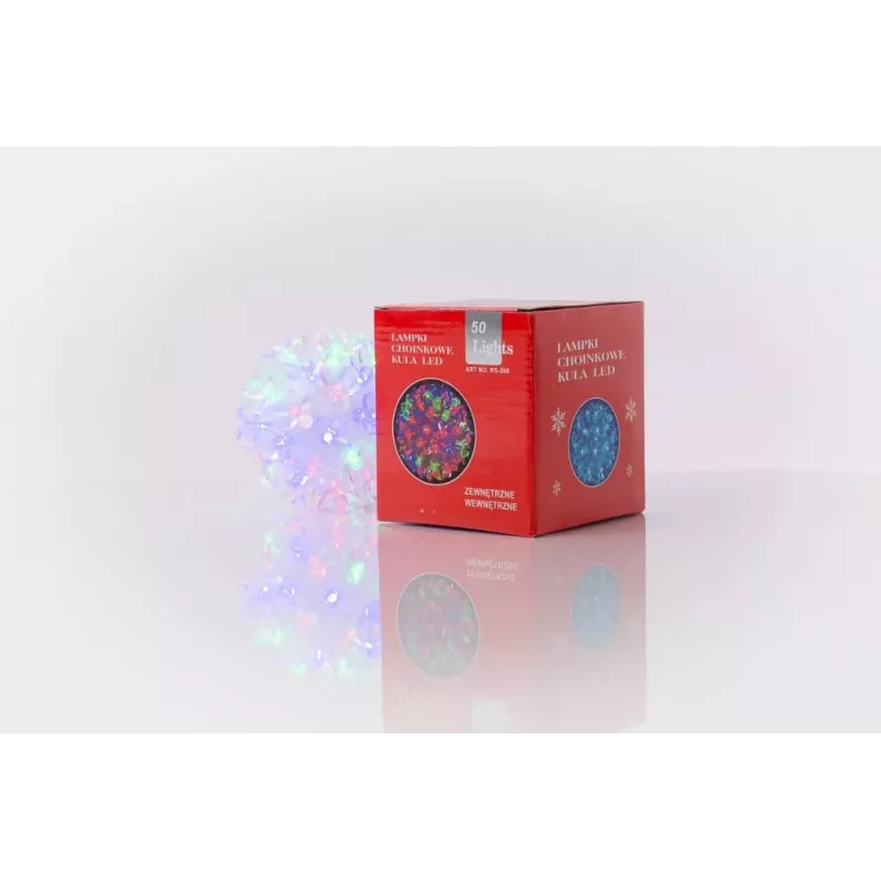 ILIKE Bumba ar puķēm RS-208 50LED D-11cm bianco caldo sfera luminosa LED decorativa