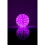 iLike Bumba ar puķēm RS-214 80LED D-13cm viola lampada LED decorativa