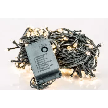 iLike illuminazione natalizia LED 100 LED RS-111 7m bianco