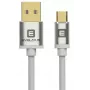 Evelatus cavo dati universale Micro USB EDC02 connettori placcati oro su entrambi i lati bianco