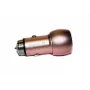Evelatus caricabatterie da auto universale ECC01 rosa 2 porte USB 3.1A con strumento di emergenza in acciaio inox