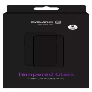Evelatus pellicola protettiva in vetro temperato piatta 0,33mm trasparente con colla giapponese, antistatica per Apple iPhone 7/8/SE2020/SE2022