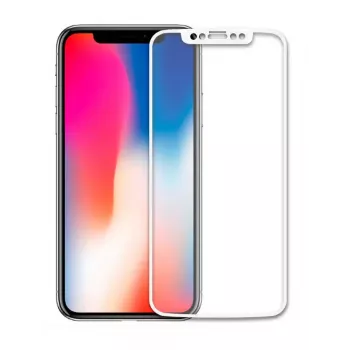 EVELATUS Apple iPhone X 2.5D Full Cover Japan Glue Glass Anti-Static Pellicola Protettiva