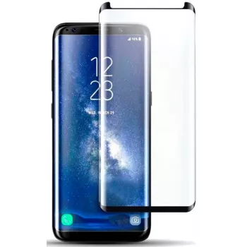 Evelatus pellicola protettiva per Samsung Galaxy S8 Plus G955 3D Case Friendly (colla sui bordi) - trasparente