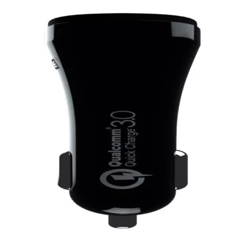 Evelatus caricabatterie da auto rapido QCC02 nero