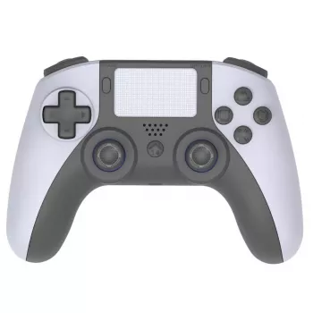 GameBox P5 controller di gioco analogico wireless per PS5 - PlayStation 5 Dual Vibration microfono touch bianco